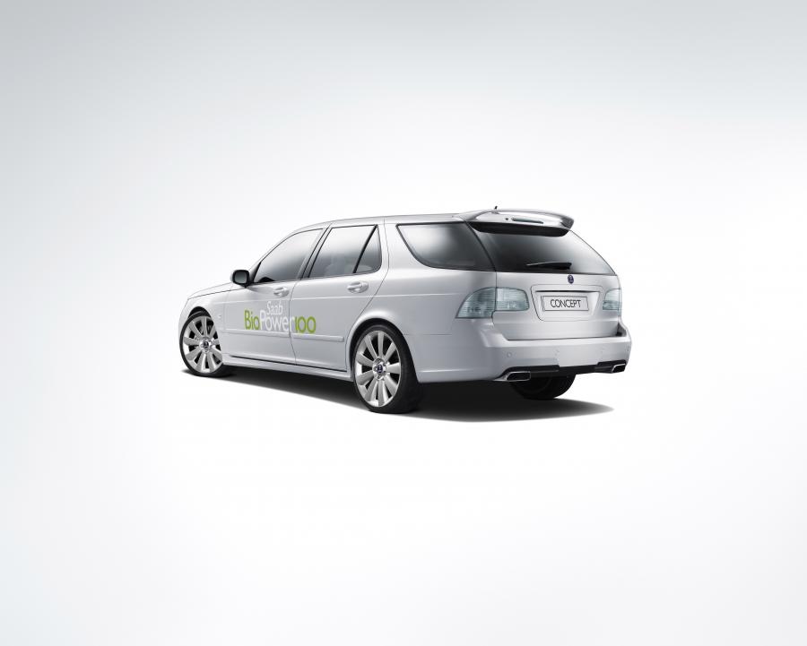  Saab 9-5 SportCombi BioPower 100 Concept 2007 года  (фото 14 из 14)